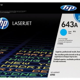 Hp toner kertridz original plavi Q5951A 643A #1187Hp toner 643a original, zamenski, kompatibilni, crni, magenda, plavi